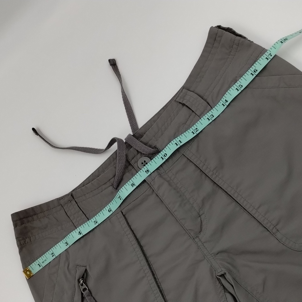 The North face Tempest Gray Roll-Up Pant Size 6 - Picture 7 of 8